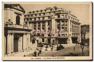 Old Postcard Paris Palais de la Mutualite