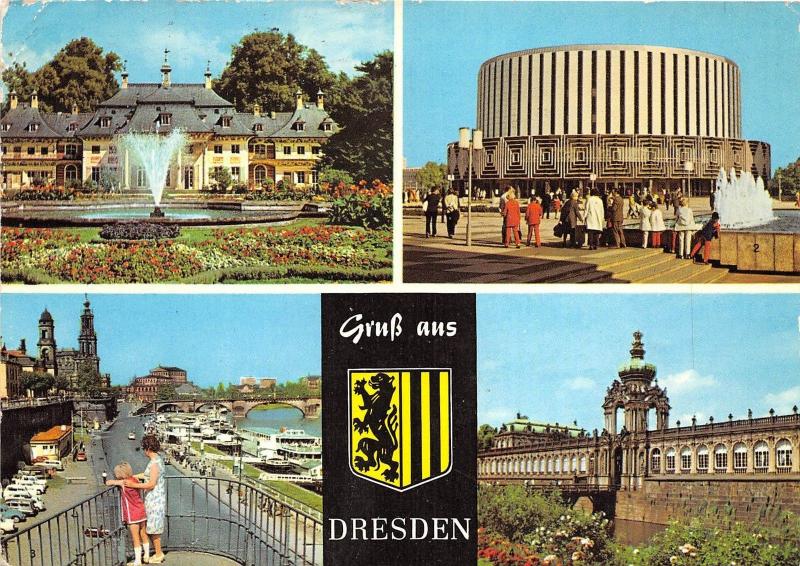 BG10315 schloss pillnitz bergpalais   dresden multi views  germany