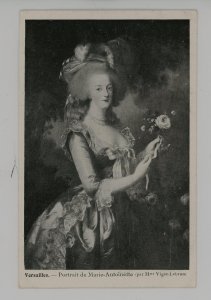 France - Versailles. Portrait of Marie Antoinette