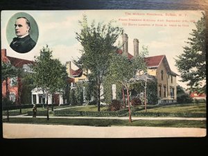 Vintage Postcard 1907-1915 Milburn Residence Pres.McKinley Died Buffalo (NY)