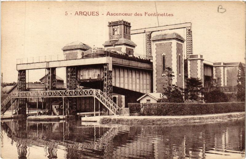 CPA ARQUES Ascenseur des Fontinettes (414292)