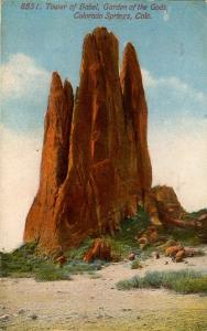 CO - Colorado Springs. Garden of the Gods, Tower of Babel