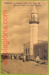 af6103 - LIBYA - VINTAGE POSTCARD - Tobruk - 1913-