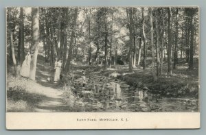 MONTCLAIR NJ RAND PARK ANTIQUE POSTCARD