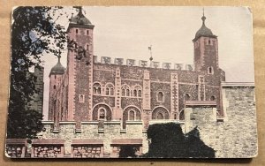 VINTAGE .01 POSTCARD UNUSED - THE WHITE TOWER OF LONDON, ENGLAND