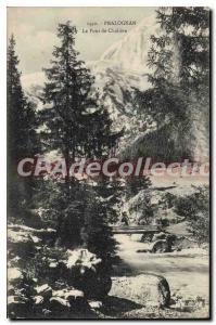 Postcard Old Bridge Pralognan Choliere