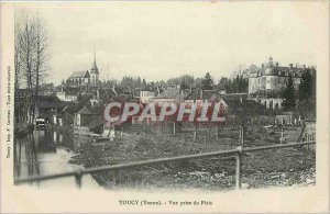 Old Postcard Toucy Yonne View from Patis