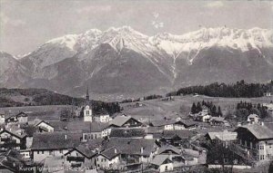 Austria Innsbruck Kurort Igls gegen die Nordecke Real Photo