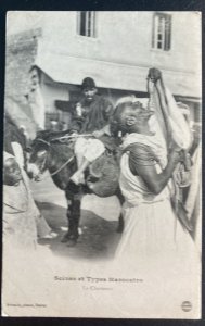 Mint Morocco Real Picture Postcard RPPC The Snake Charmer