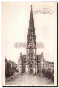 Chateaubriant - Saint Nicolas Church - Old Postcard