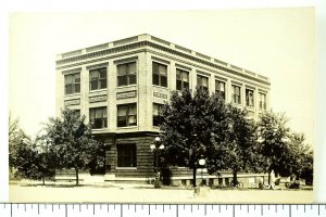 C.1910 RPPC Y.M.C.A. Building, Aurora, Nebraska Real Photo Postcard P35