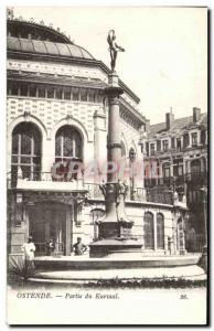 Old Postcard Kursaal Oostende Party