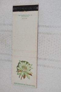 Persian Terrace Hotel Syracuse, Syracuse, New York 20 Strike Matchbook Cover