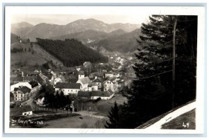 1933 Sankt Aegyd am Neuwalde Lower Austria Austria RPPC Photo Postcard