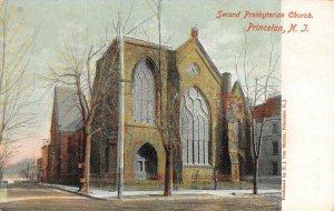 PRINCETON, New Jersey NJ   SECOND PRESBYTERIAN CHURCH   ca1900's UDB Postcard