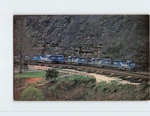 Postcard - Conrail SD45 6234, Horseshoe Curve - Altoona, Pennsylvania