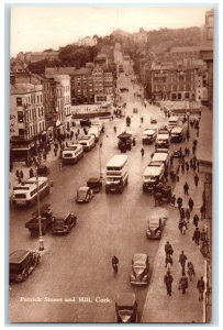 c1920's Patrick Street and Hill Cork Ireland Antique Unposted Postcard