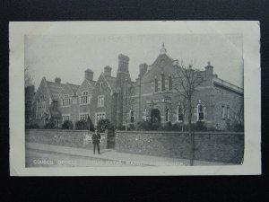 Leicestershire MARKET HARBOROUGH Council Office & Public Baths - Old Postcard