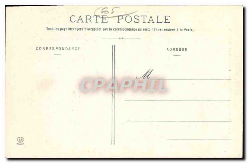 Old Postcard The High Pyrenees Cauterets