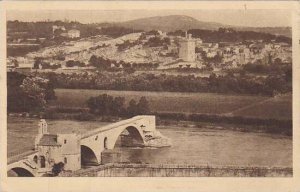 France Avignon Vue Generale et le Pont St Benazet