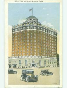 Unused W-Border NIAGARA FALLS HOTEL Niagara Falls New York NY hr9153@