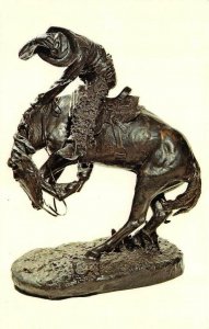 OSHKOSH, Wisconsin WI  THE RATTLESNAKE~Remington Bronze Statue PAINE ART CENTER