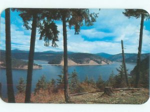 Pre-1980 LAKE SCENE Coeur D’Alene Idaho ID AE3770