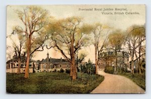 Provincial Royal Jubilee Hospital Vancouver BC Canada 1910 DB Postcard L12