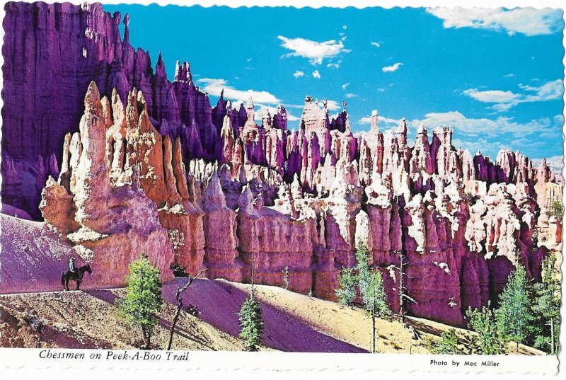 Chessmen 0n Peek-a-Boo Trail Bryce National Park Utah 4 by 6