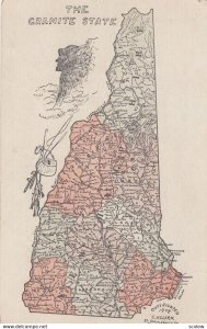 NEW HAMPSHIRE , The Granite State , Map , 00-10s