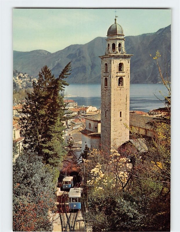 Postcard Lugano, Switzerland