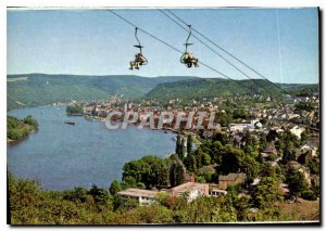 Modern Postcard Boppard pearl Rhine