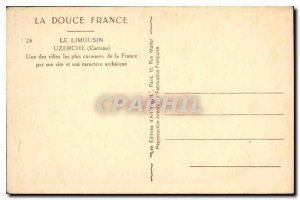Old Postcard Limousin Correze Uzerche