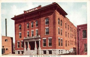 BOULDER, CO Colorado    YMCA~BRICK BUILDING     c1920's Postcard