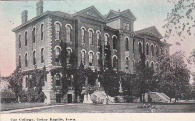 Iowa Cedar Rapids Coe College 1913