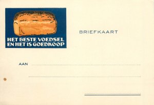 Food advertising postal card Netherlands unposted