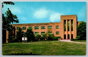 Lindley Hall  Kansas University  Lawrence  Kansas  Postcard