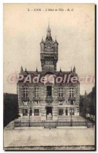 Postcard Old Loos Hotel De Ville