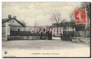 Saint Maixent - Military School & # 39Infanterie Old Postcard