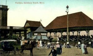 Pavilion - Salisbury Beach, Massachusetts MA Postcard