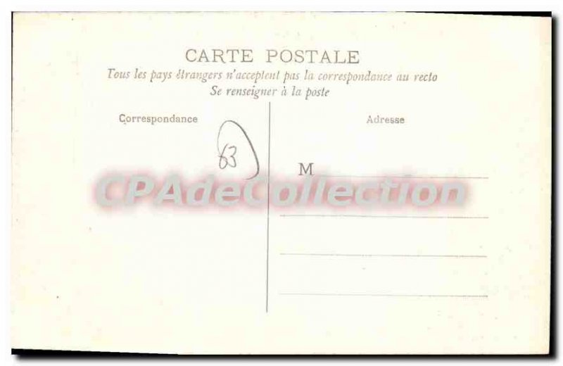 Old Postcard Thiers Saint John