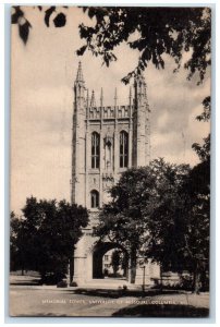 1946 Memorial Tower University of Missouri Columbia Missouri MO Postcard