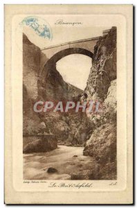 Old Postcard Briancon Le Pont D & # 39Asfeld