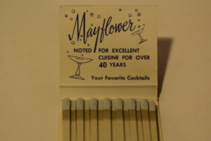 Mayflower Rockford Illinois 30 Strike Matchbook