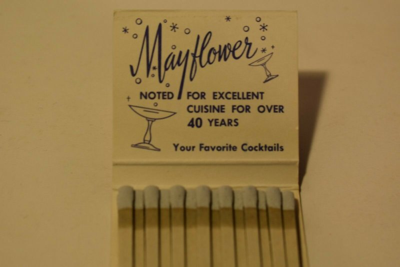 Mayflower Rockford Illinois 30 Strike Matchbook