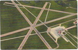 Aerial view of the Greater Cincinnati Airport.