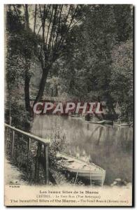 Old Postcard The Fine Site De La Marne Creteil Le Petit Bras