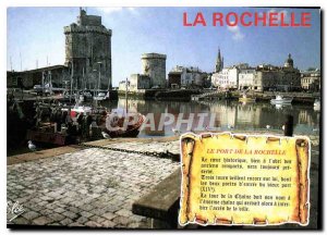 Modern Postcard La Rochelle Aunis North Ocean Charente Maritime A corner of t...