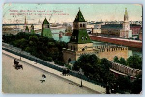 Moscow Russia Postcard View Of The City Taken From The Kremlin 1912 Posted