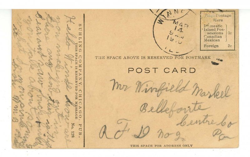 IL - Chicago. Sears Roebuck & Co. Mercantile Plant  (writing on front)